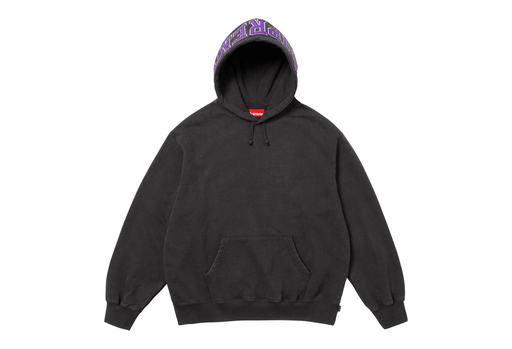 Supreme Team 94 Hooded Sweatshirt 'Black' (SS25) – authenticated on KLEKT