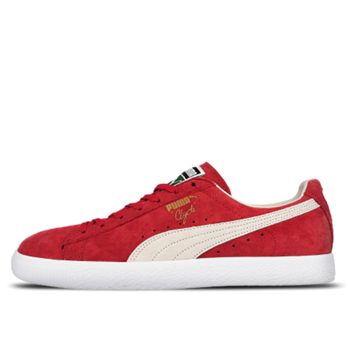 Puma Clyde Red White sneaker – authenticated on KLEKT