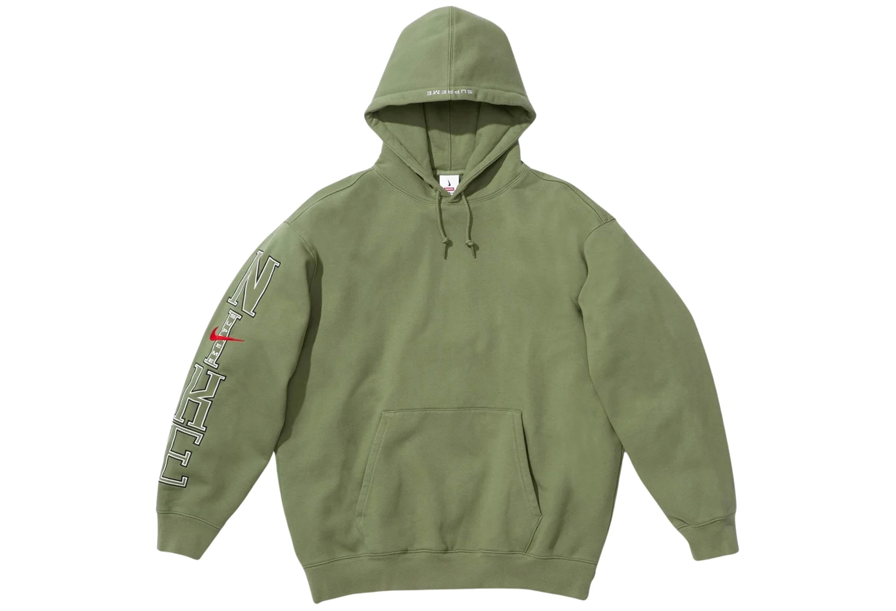 Supreme x Nike Hooded Sweatshirt Olive (SS24) OLIVE sneaker – authenticated on KLEKT