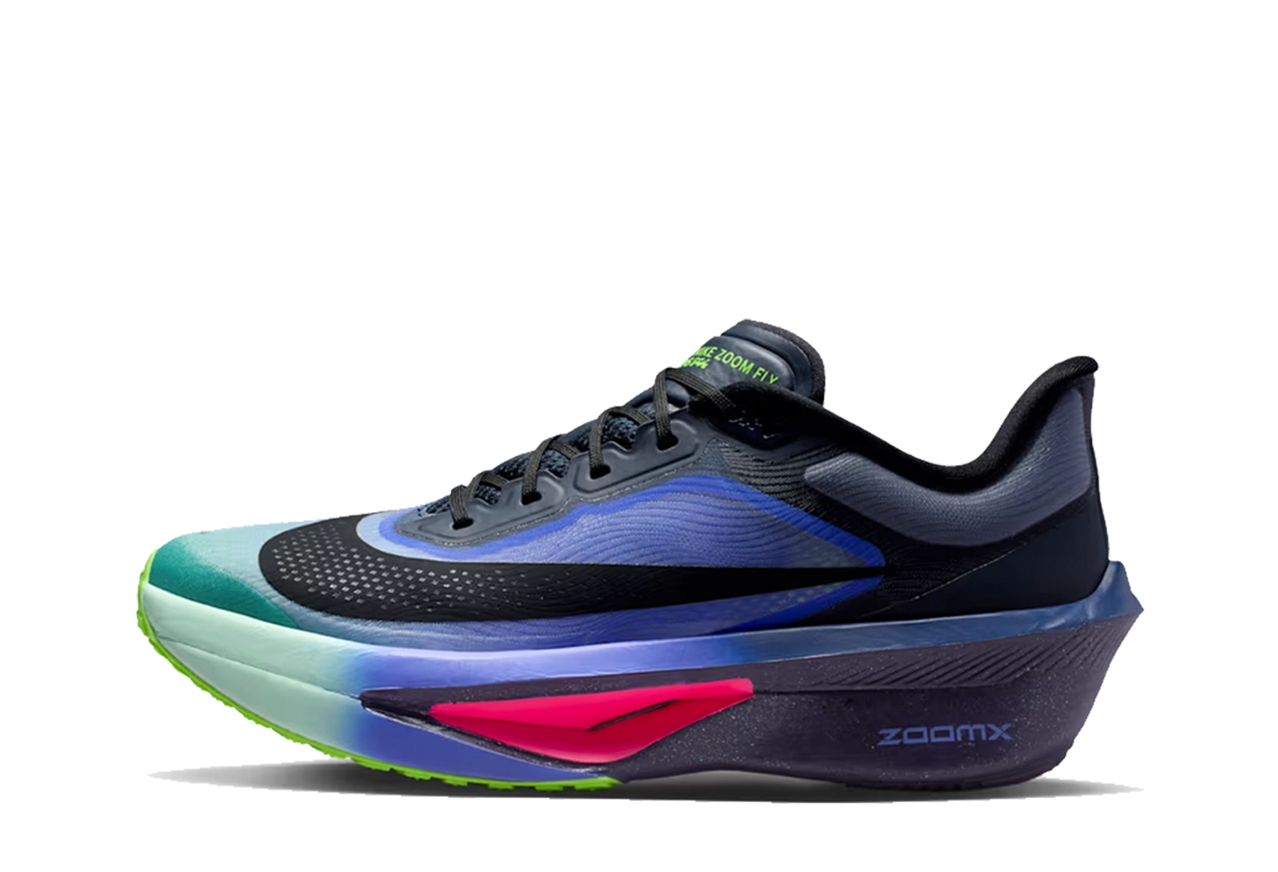 Nike Zoom Fly 6 'Glam' (2026) Dark Obsidian/Racer Blue/Emerald Rise/Black sneaker – authenticated on KLEKT