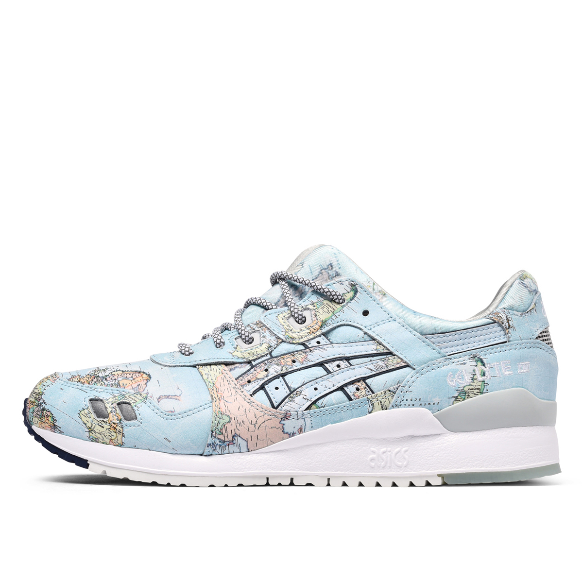Asics x atmos Gel-Lyte III GL 3 'World Map' (2019) sneaker – authenticated on KLEKT