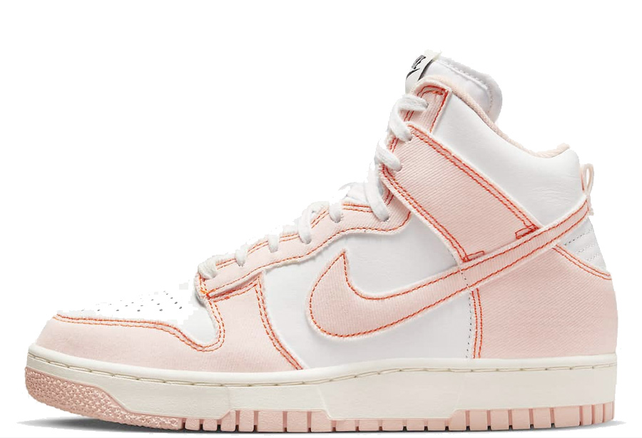Nike Dunk High 1985 WMNS Arctic Orange Denim (2022) White/Arctic Orange/Sail sneaker – authenticated on KLEKT