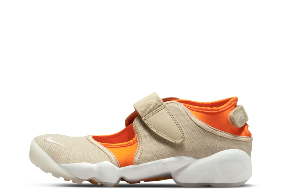 Nike Air Rift Breathe WMNS 'Magma Orange and Rattan (2022) Magma Orange/Rattan sneaker – authenticated on KLEKT