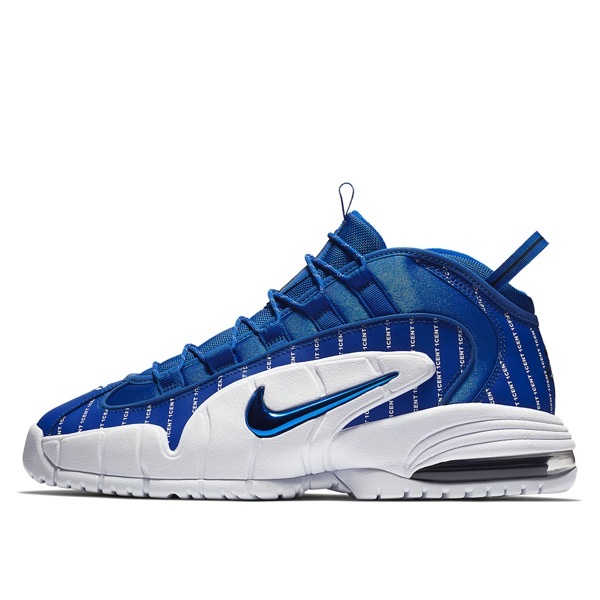 Nike Air Max Penny 1 "Pinstripe" Game Royal/Black-White sneaker – authenticated on KLEKT