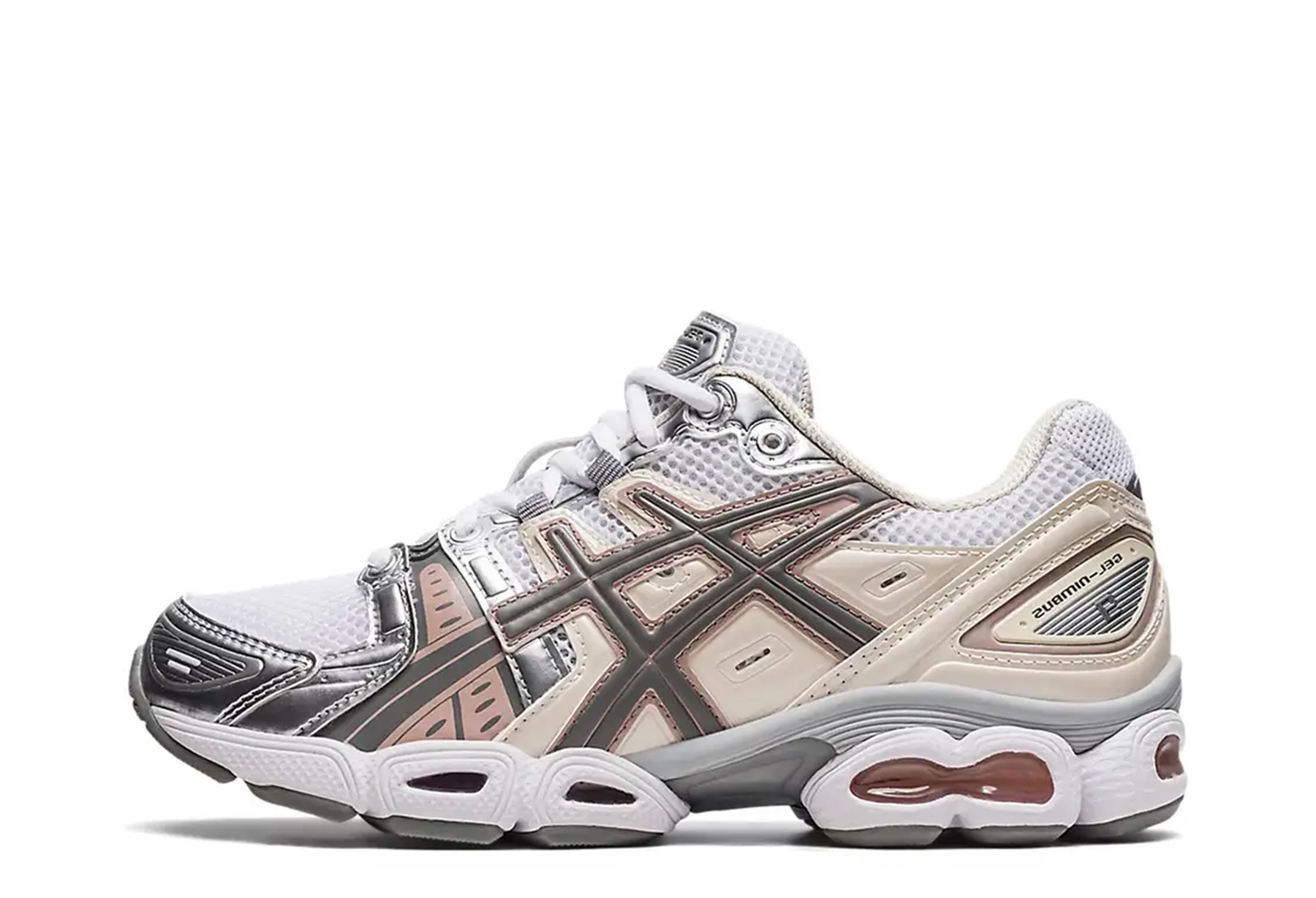 Asics Gel-Nimbus 9 White Oatmeal (2023) WHITE/OATMEAL sneaker – authenticated on KLEKT