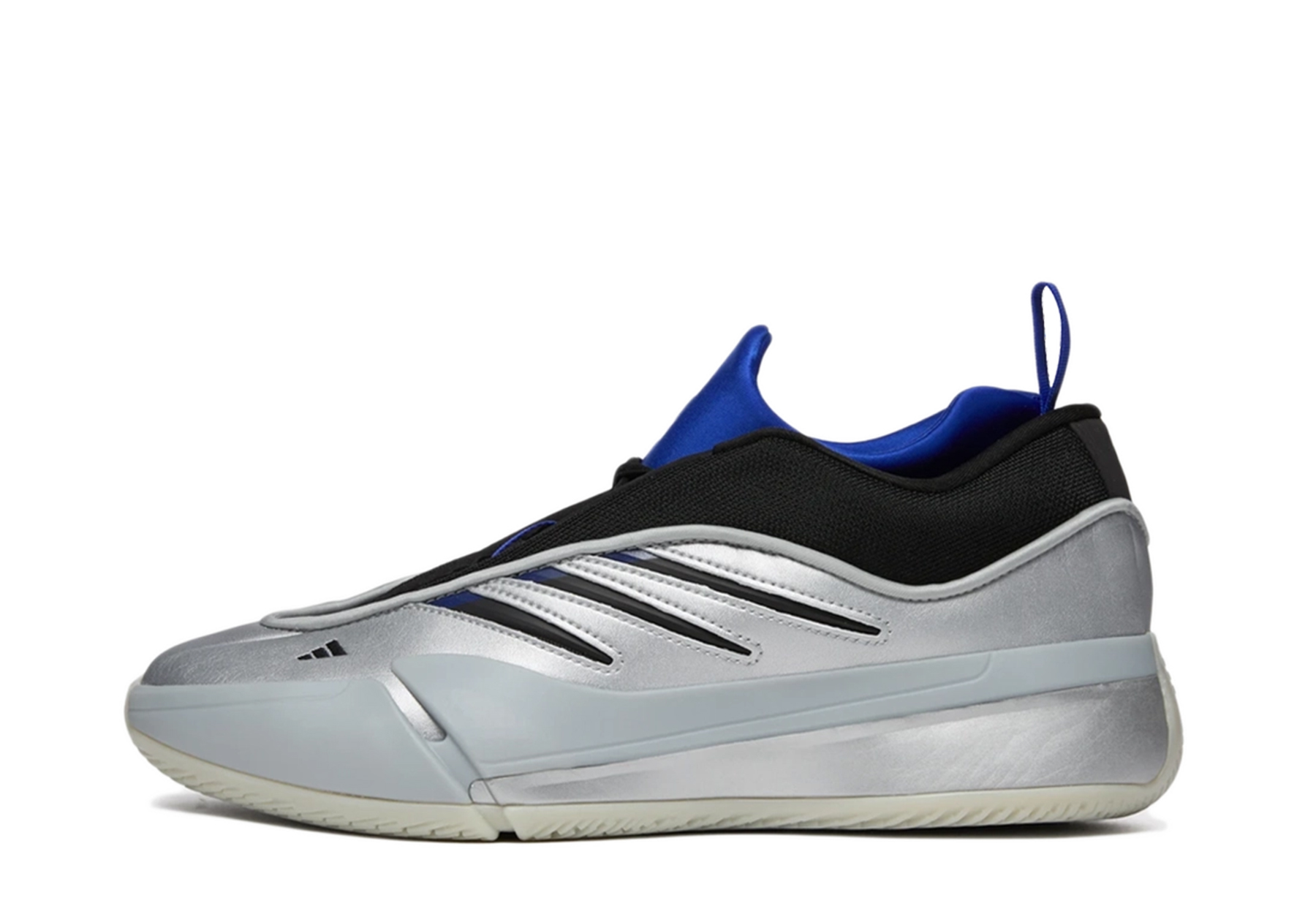 Adidas Dame 9 'Silver Metallic' (2025) Silver Metallic/Lucid Blue sneaker – authenticated on KLEKT