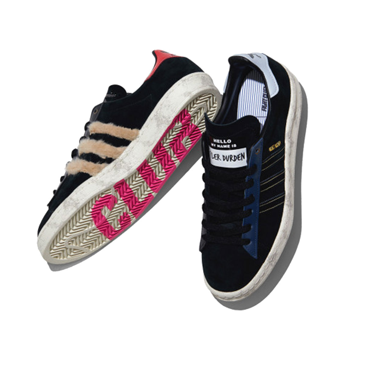 Adidas Campus 80s Fight Club size? (2021) CORE BLACK/FOOTWEAR WHITE/RED/BLUE/PINK sneaker – authenticated on KLEKT