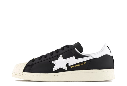 Adidas x BAPE Superstar 80's 'Core Black' (2023)