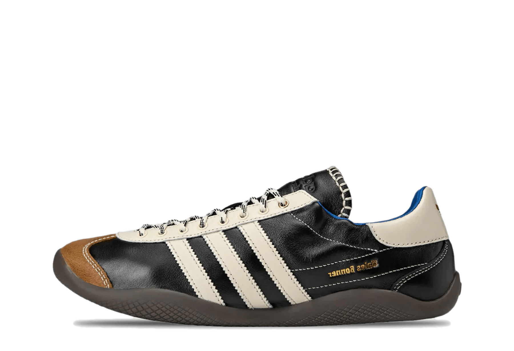Adidas x Wales Bonner Karintha OG 'Black' (2026) Black/White/Lush Blue sneaker – authenticated on KLEKT