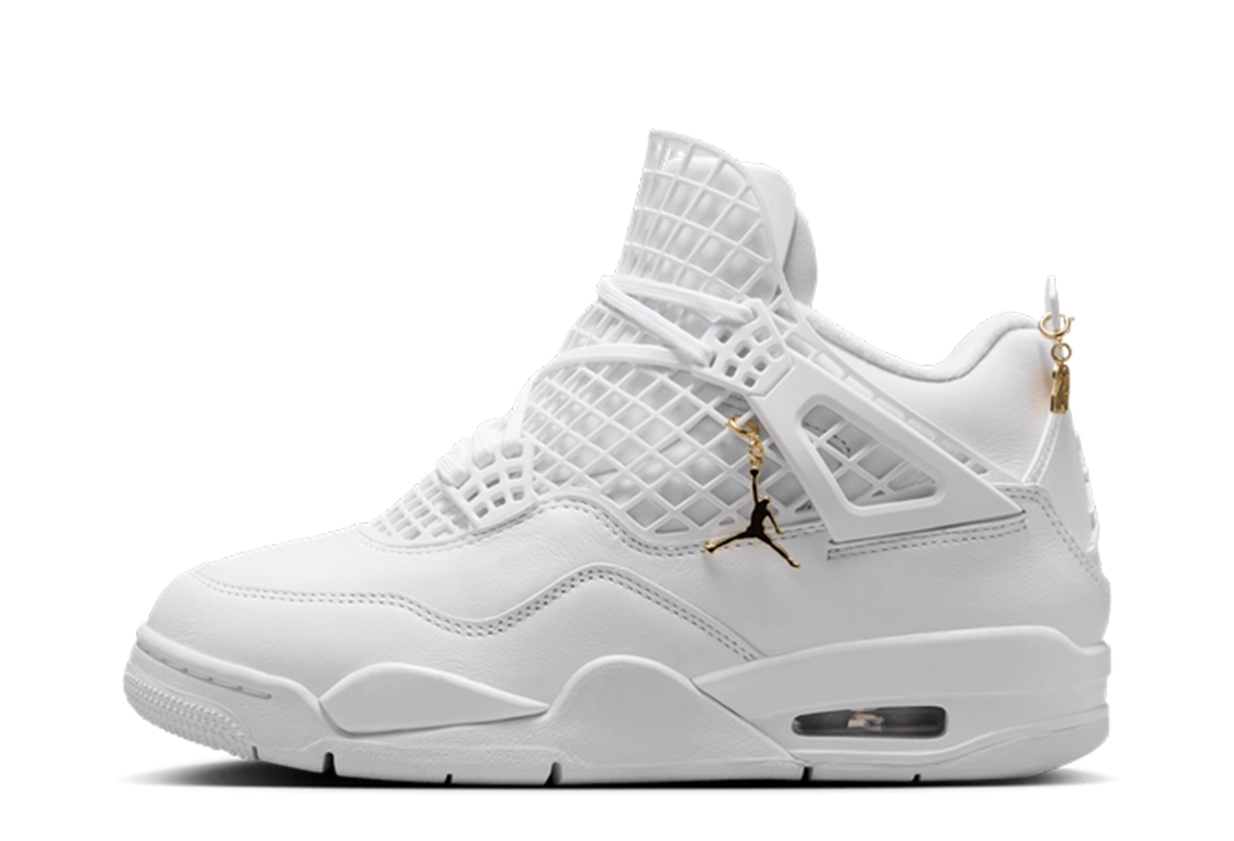 Air Jordan 4 Net WMNS 'White' (2024) White/Phantom/Metallic Gold sneaker – authenticated on KLEKT