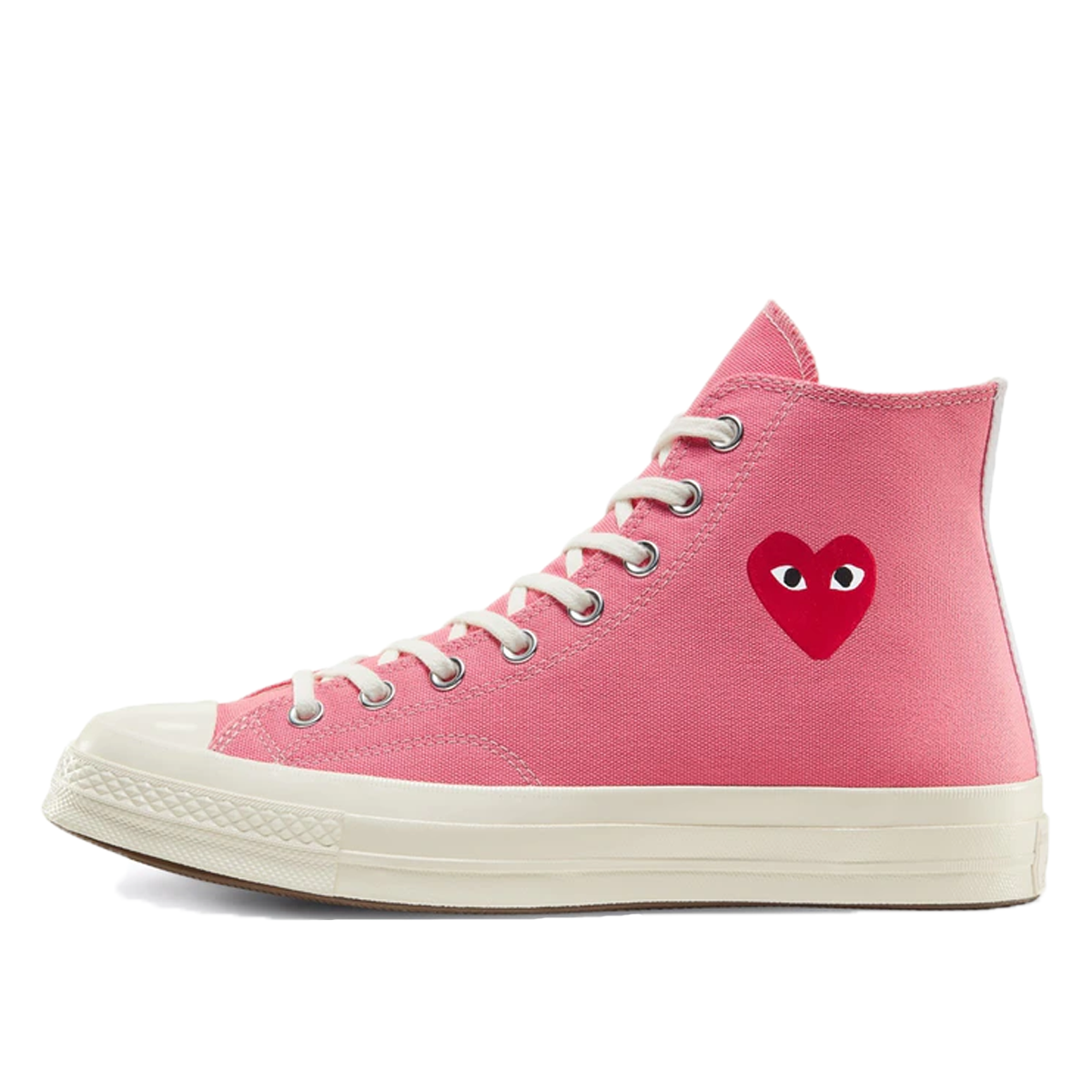Converse Chuck Taylor All-Star 70s Hi Comme des Garcons Play Bright Pink (2020) sneaker – authenticated on KLEKT