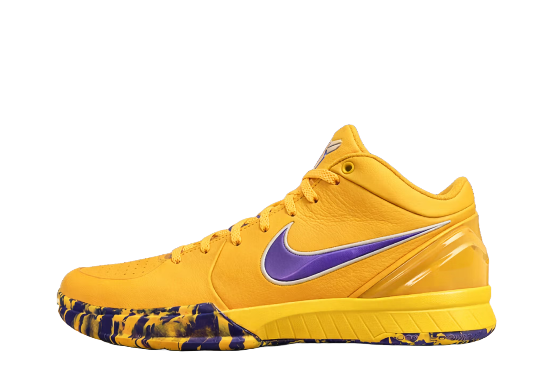 Nike Kobe 4 Protro 'Lakers' (2026) University Gold/White-Fierce Purple sneaker – authenticated on KLEKT
