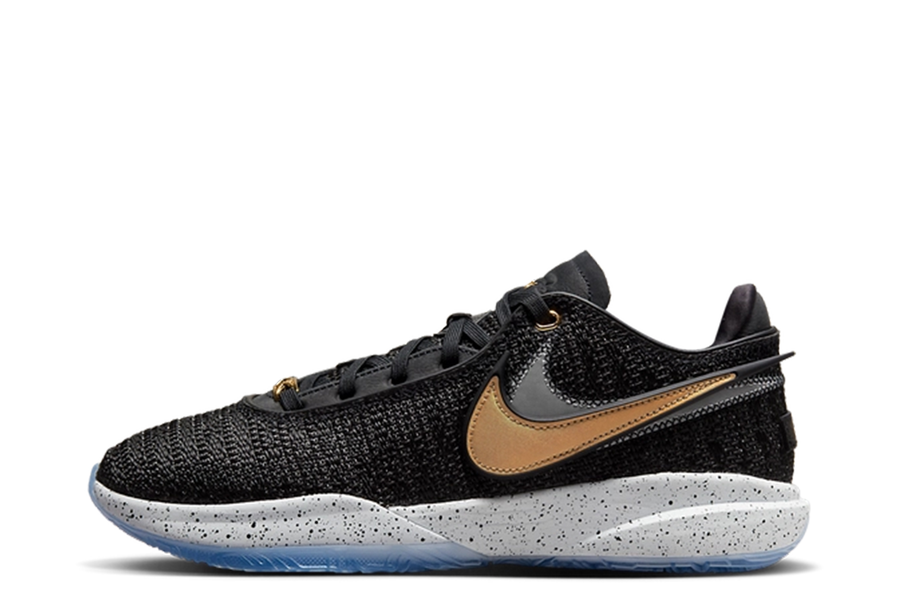 Nike LeBron 20 'Metallic Gold' (2023) Black/White/Pure Platinum/Metallic Gold sneaker – authenticated on KLEKT
