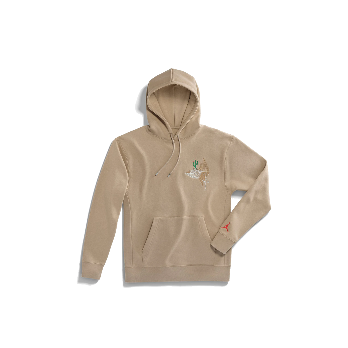 Travis Scott Cactus Jack x Jordan Pullover Hoodie Khaki/University Red (SS21) KHAKI/UNIVERSITY RED sneaker – authenticated on KLEKT