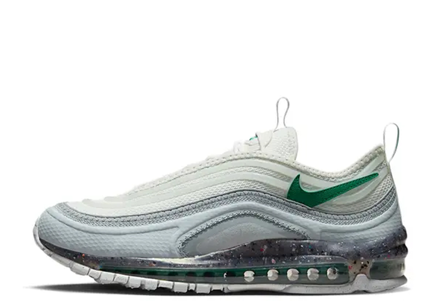 Nike Air Max 97 Terrascape White Green (2022) SUMMIT WHITE/PURE PLATINUM/WOLF GREY/MALACHITE sneaker – authenticated on KLEKT