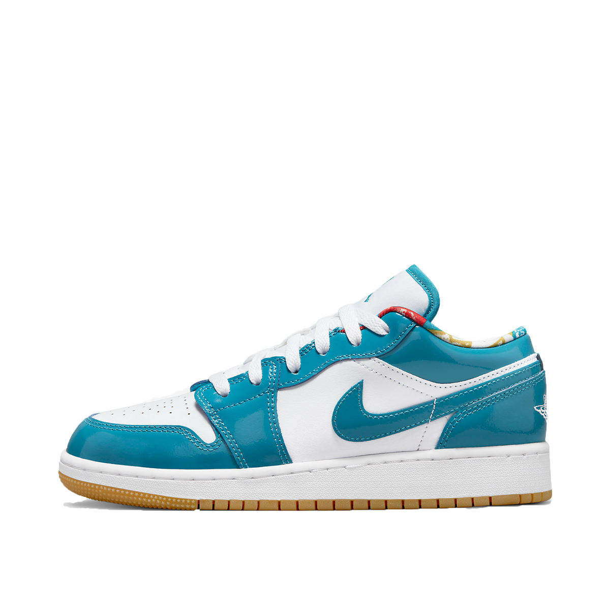 Air Jordan 1 Low Barcelona Blue (GS) (2021) CYBER TEAL/WHITE/GUM sneaker – authenticated on KLEKT