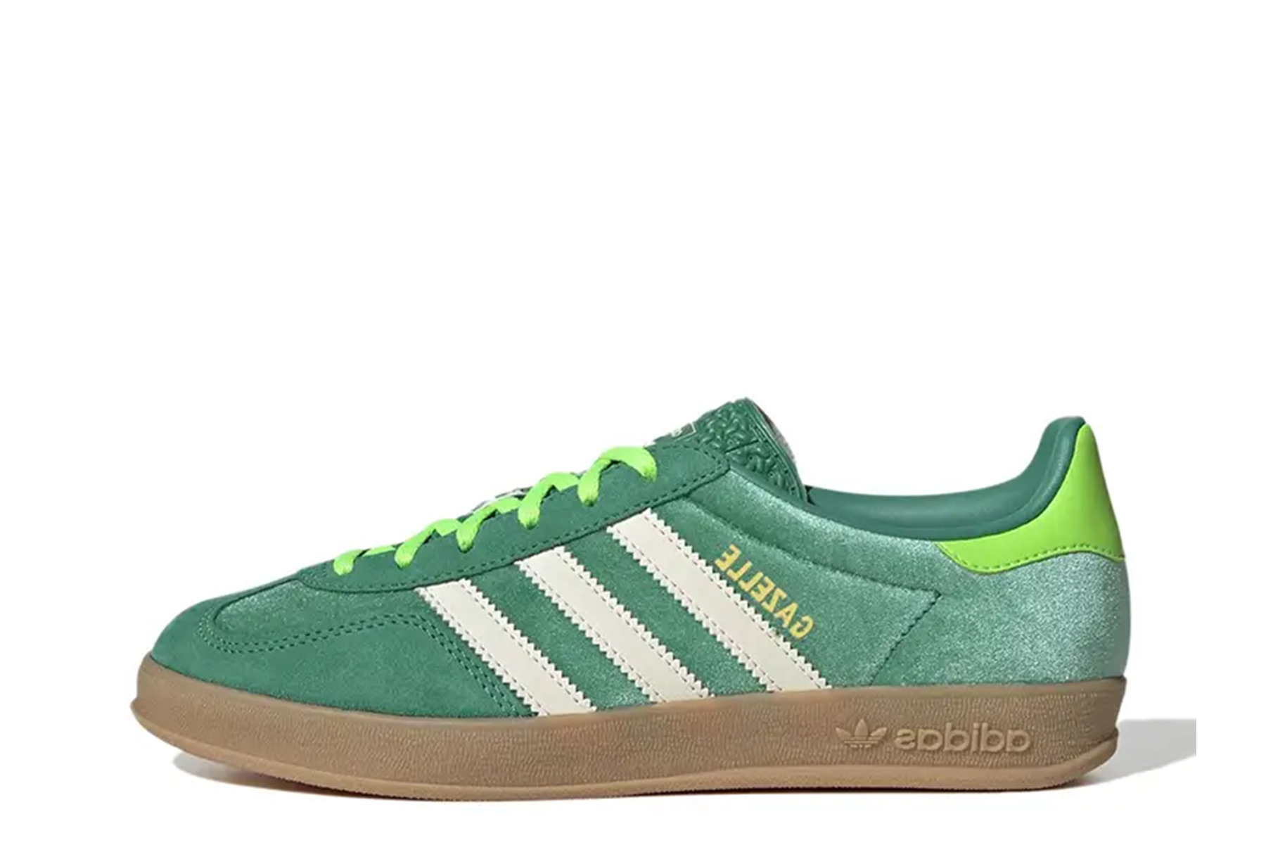 Adidas Gazelle Indoor Court 'Green Gum' (2025) GREEN sneaker – authenticated on KLEKT