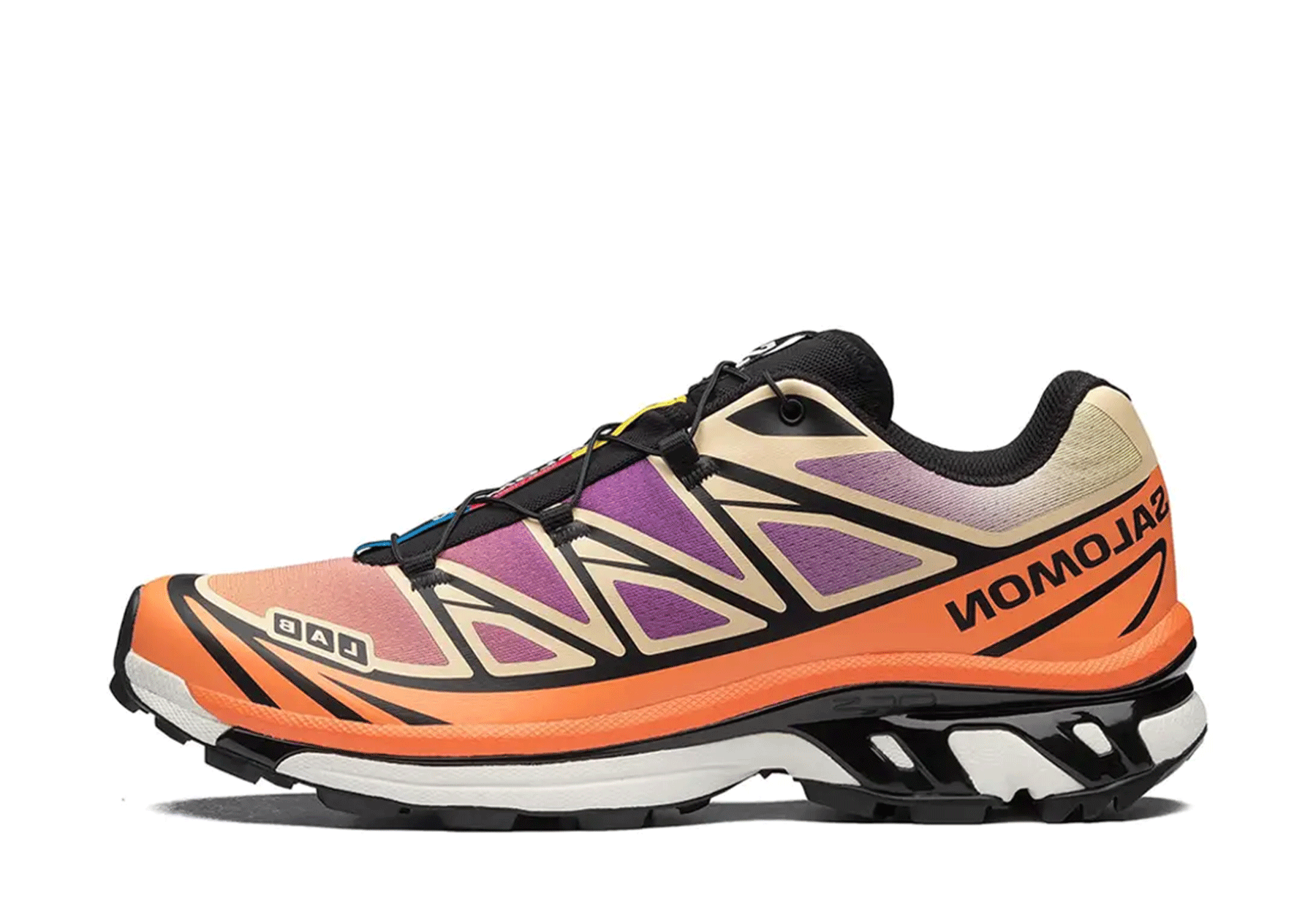 Salomon XT-6 ;Black Almond Cream' (2026) ORANGE sneaker – authenticated on KLEKT