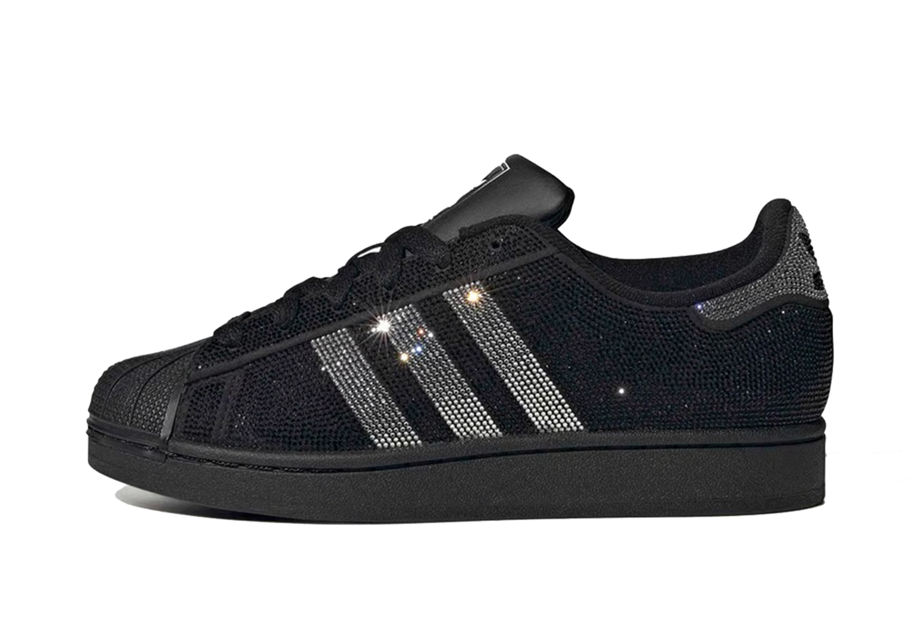 Adidas Superstar II Rhinestone 'Black Silver' (2025) Black/Silver sneaker – authenticated on KLEKT