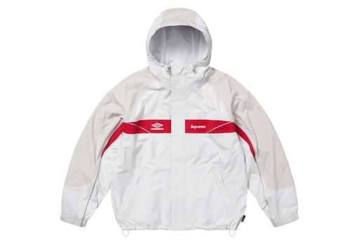 Supreme x Umbro Gore-Tex Hooded Jacket 'White' (SS25) – authenticated on KLEKT
