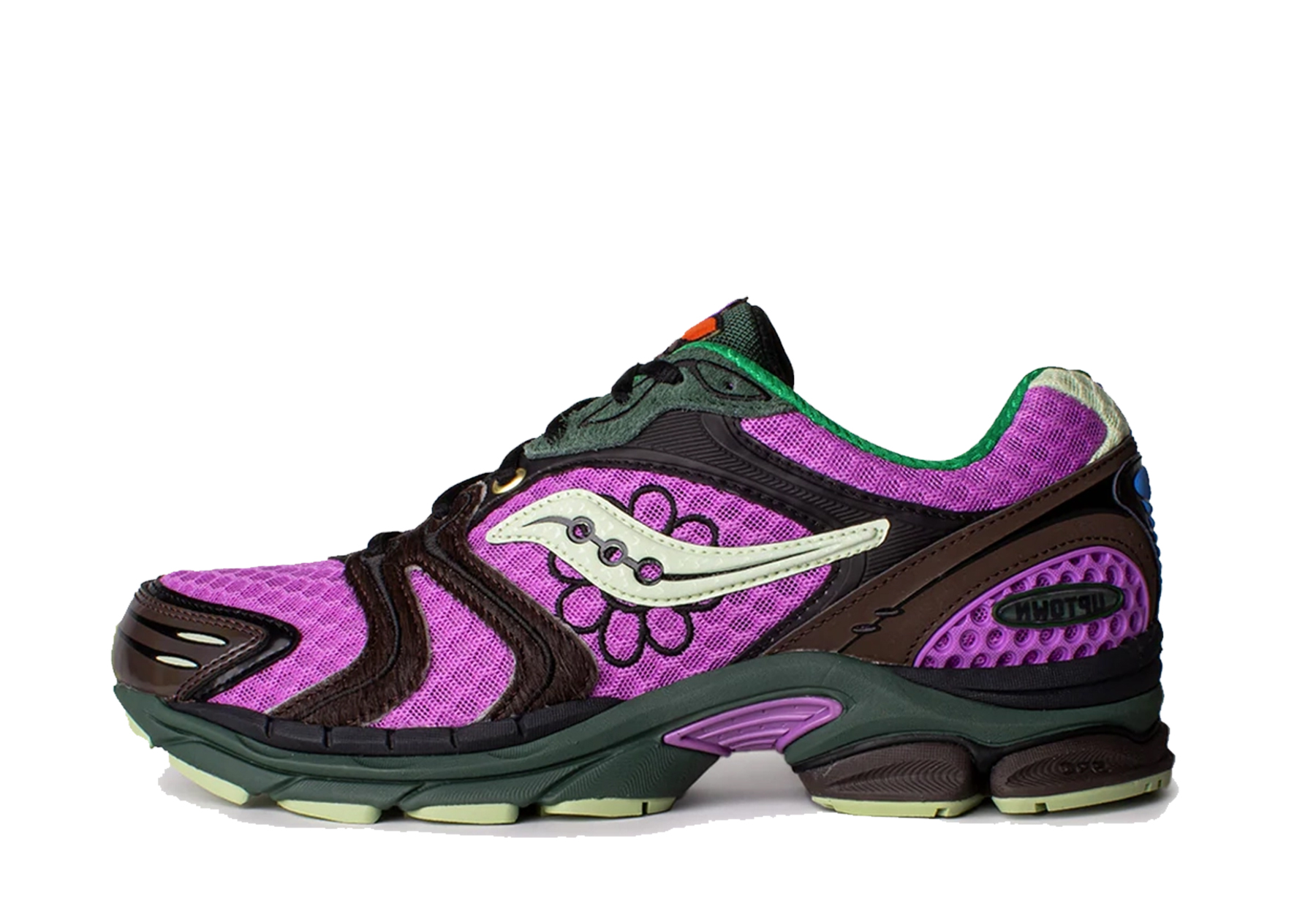 Saucony x Jae Tips Progrid Triumph 4 WMNS ‘Perilla’ - Flowers Grow Uptown Pack (2025) PERILLA sneaker – authenticated on KLEKT