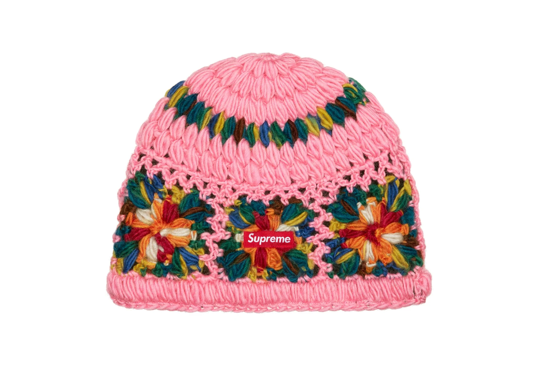 Supreme Crochet Beanie 'Pink' (SS25) PINK sneaker – authenticated on KLEKT