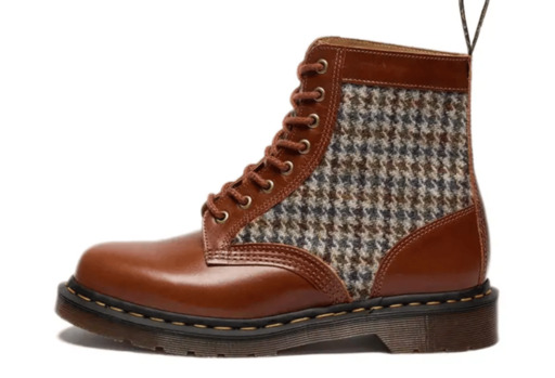 Dr. Martens 1460 Harris Tweed Lace-Up Boots 'Tan' (2025)