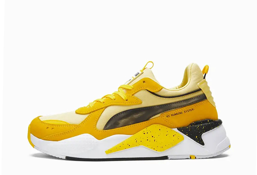 PUMA x Pok&eacute;mon RS-X Pikachu in yellow