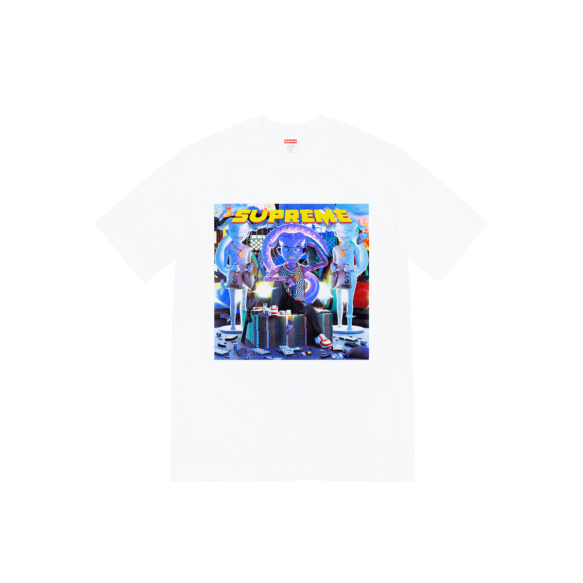 Supreme Richest Tee White (FW21) WHITE sneaker – authenticated on KLEKT