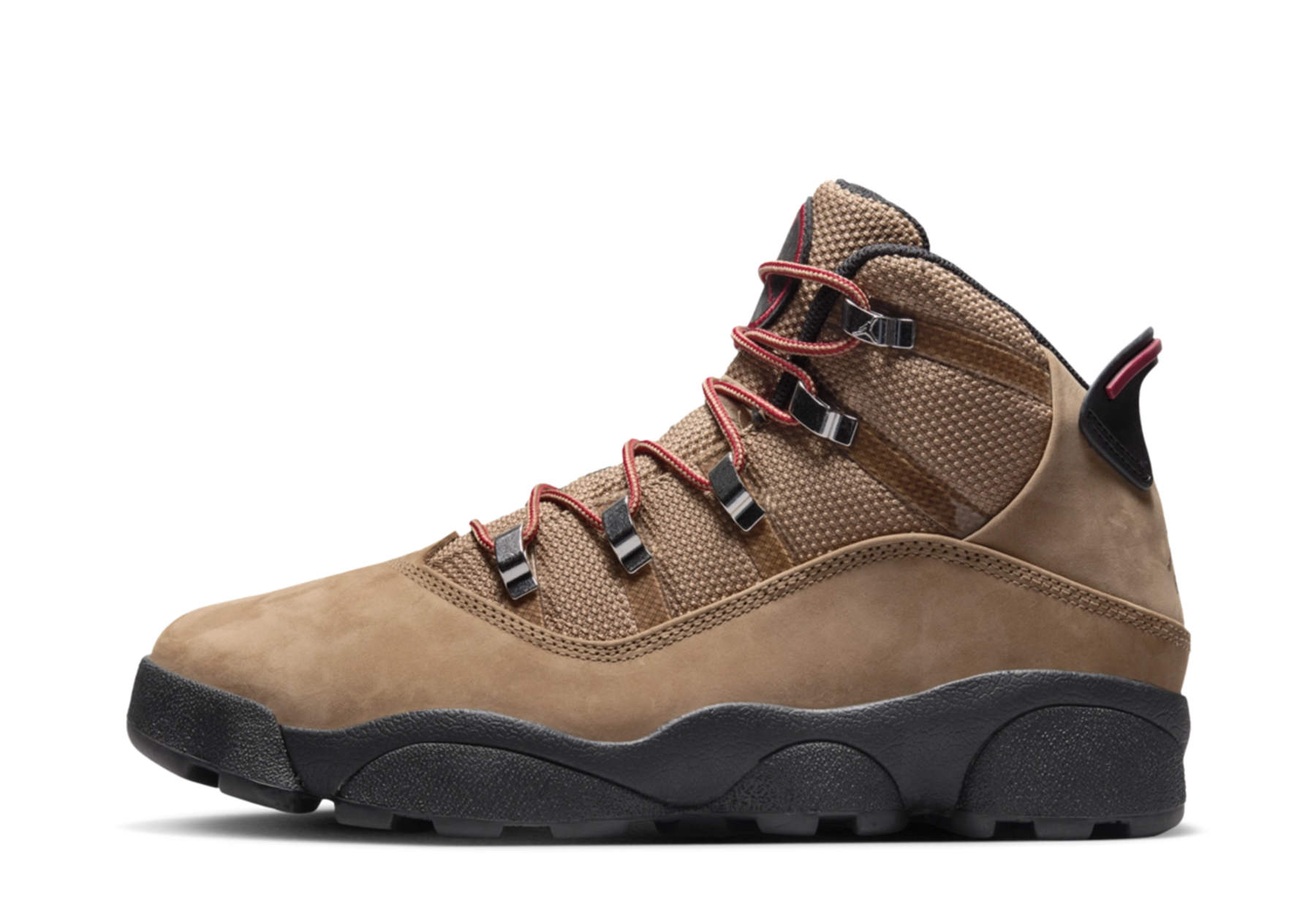 Air Jordan 6 Rings Winterized 'Brown' (2023) Brown/Black/Red sneaker – authenticated on KLEKT