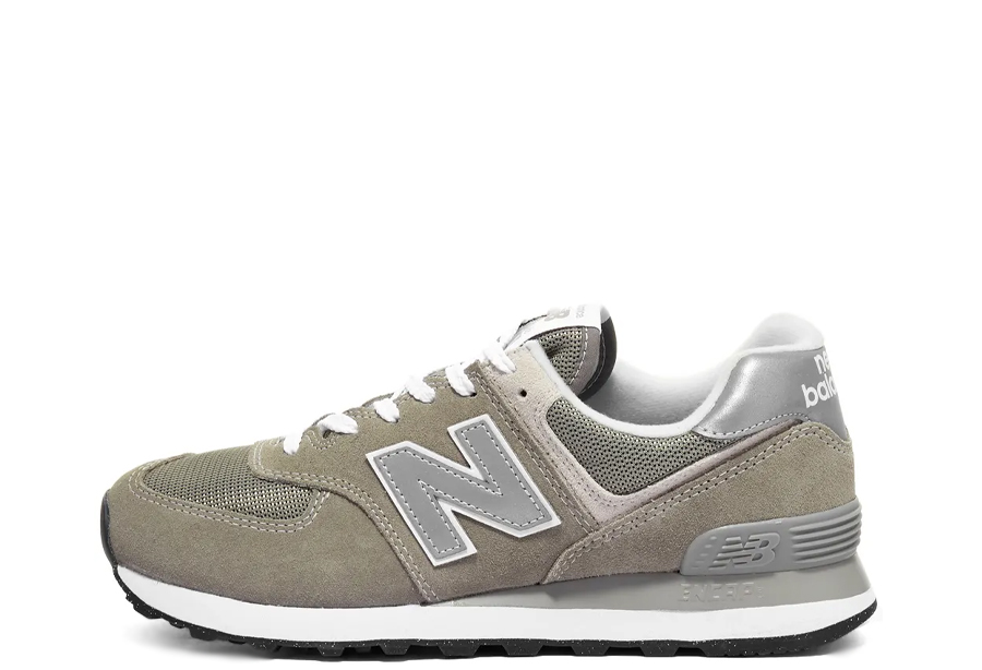 New Balance 574 Grey White Silver (2022) Grey/White/Silver sneaker – authenticated on KLEKT
