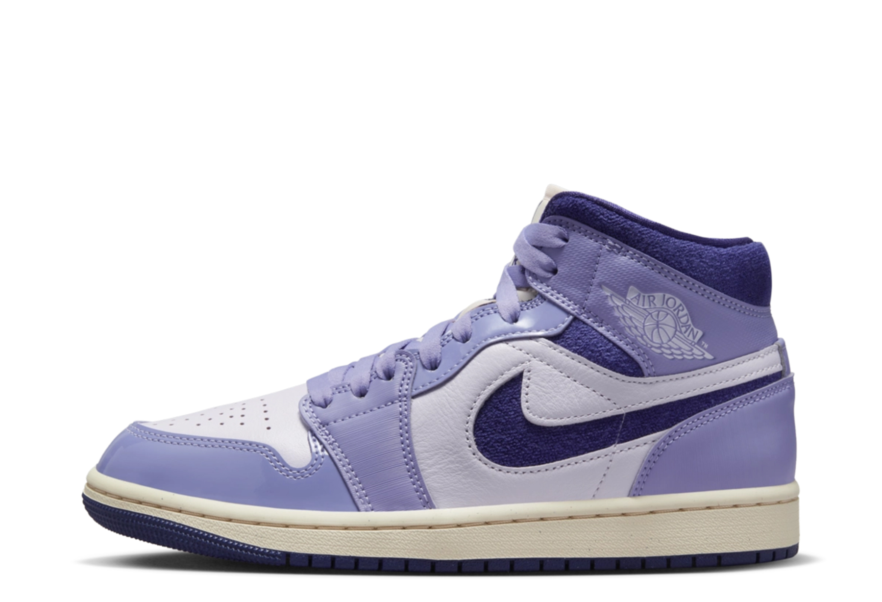 Air Jordan 1 Mid SE WMNS 'Sky J Purple' (2023) Sky J Purple/Sky J Purple/Barely Grape/Guava Ice sneaker – authenticated on KLEKT