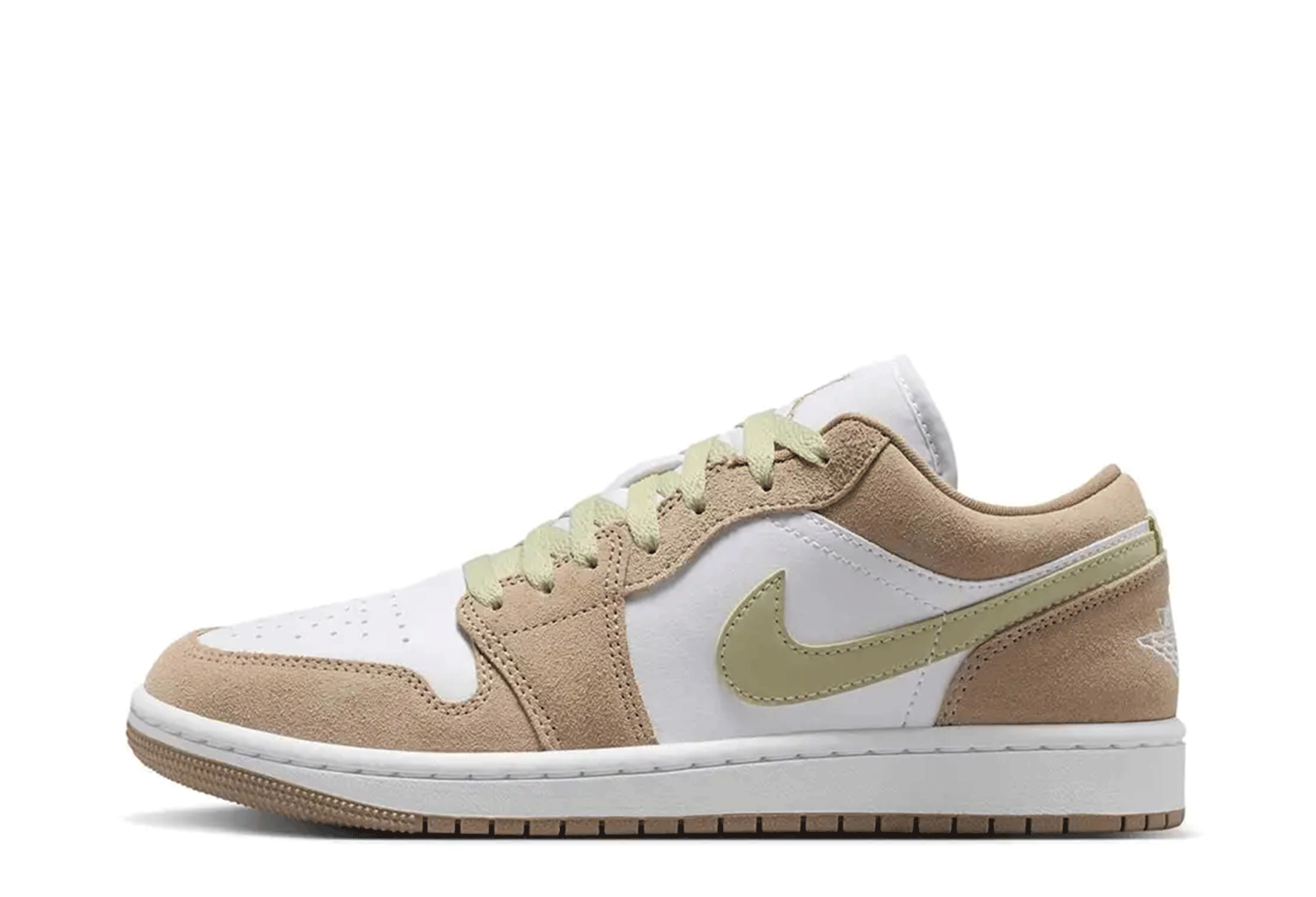 Air Jordan 1 Low WMNS 'Sail Crimson Tint' (2026) BEIGE sneaker – authenticated on KLEKT