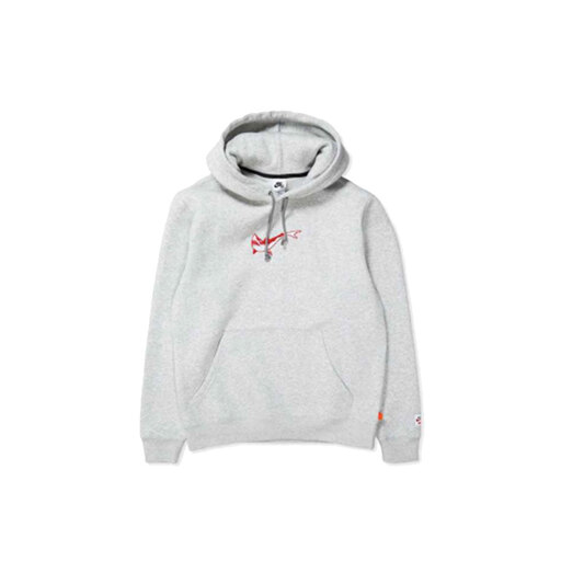 Nike SB Orange Label x Oski Fleece Skate Hoodie Grey Heather (2022)