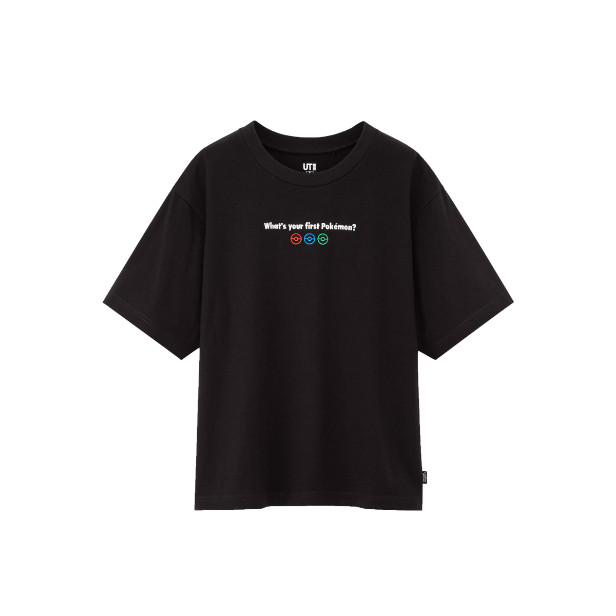 Brands Other Daniel Arsham x Pokemon What's Your First Pokemon? UT SS Graphic T-Shirt (W) (SS20) BLACK sneaker – authenticated on KLEKT