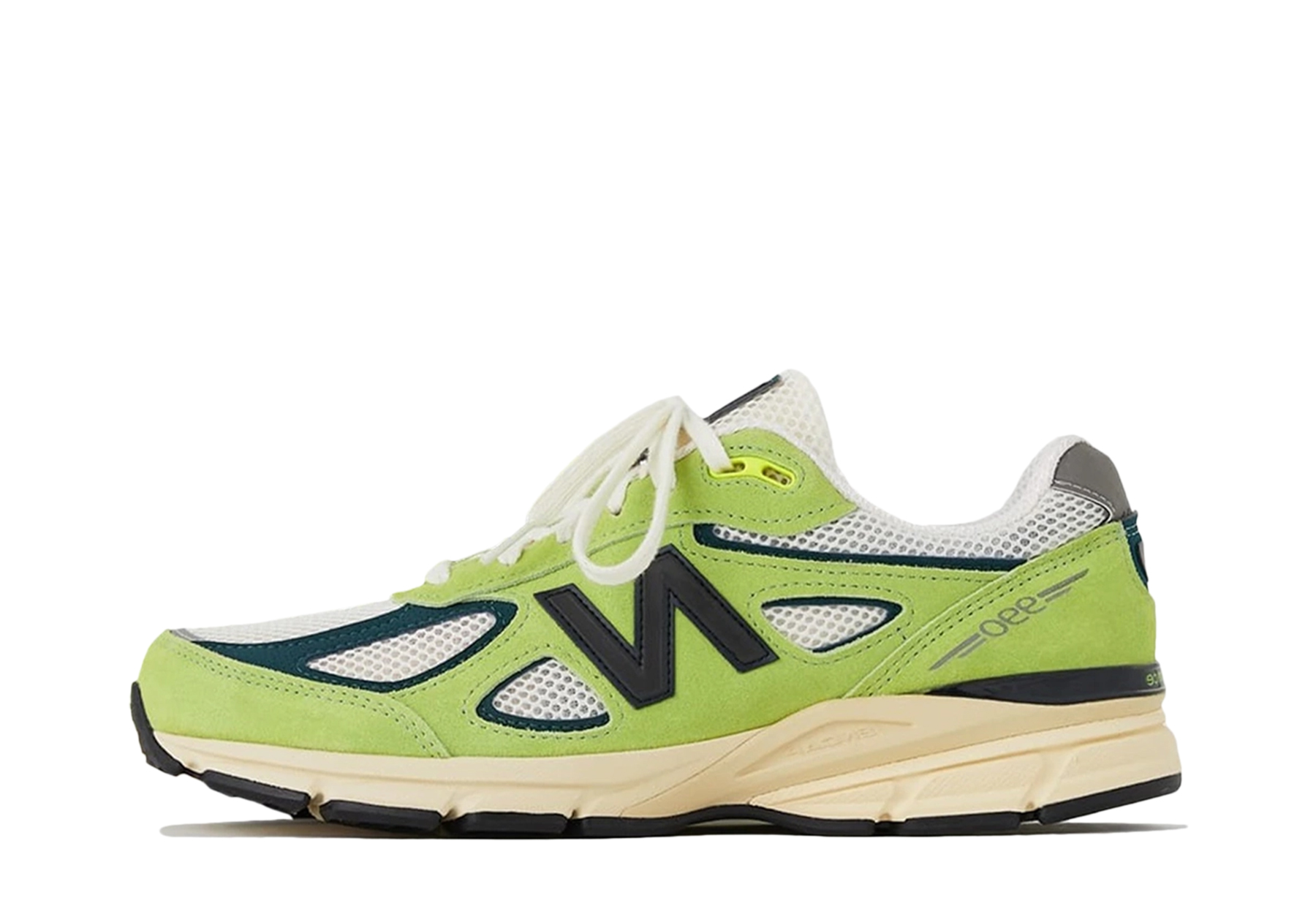 New Balance 990v4 'Lime' - Made in USA (2024) Lime/Black sneaker – authenticated on KLEKT