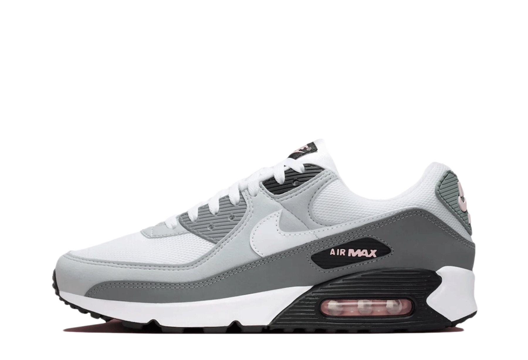 Nike Air Max 90 'Pink Foam' (2026) Wolf Grey/Pink Foam/Smoke Grey/White sneaker – authenticated on KLEKT