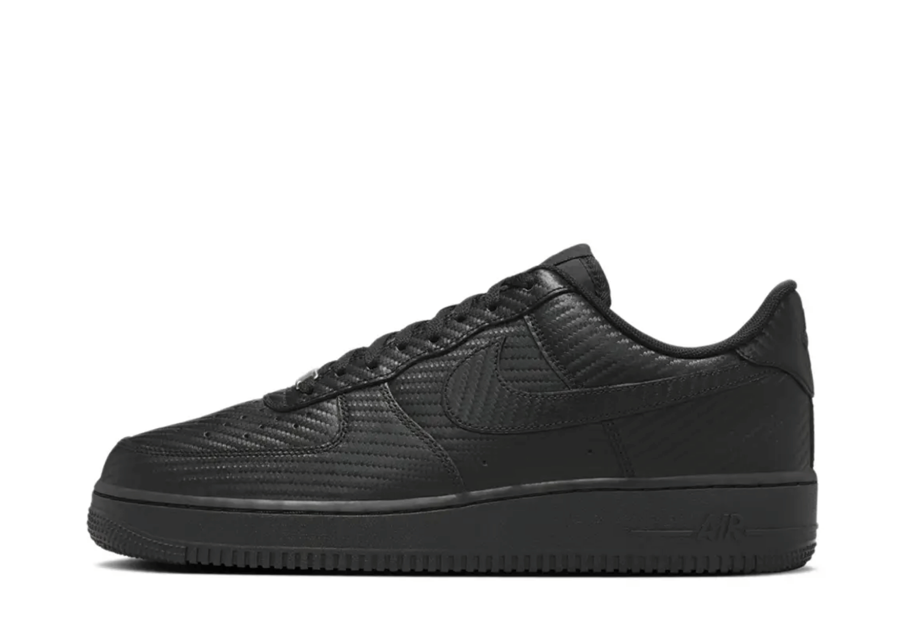 Nike Air Force 1 Low 'Black Carbon Fiber' (2025) BLACK CARBON FIBER sneaker – authenticated on KLEKT