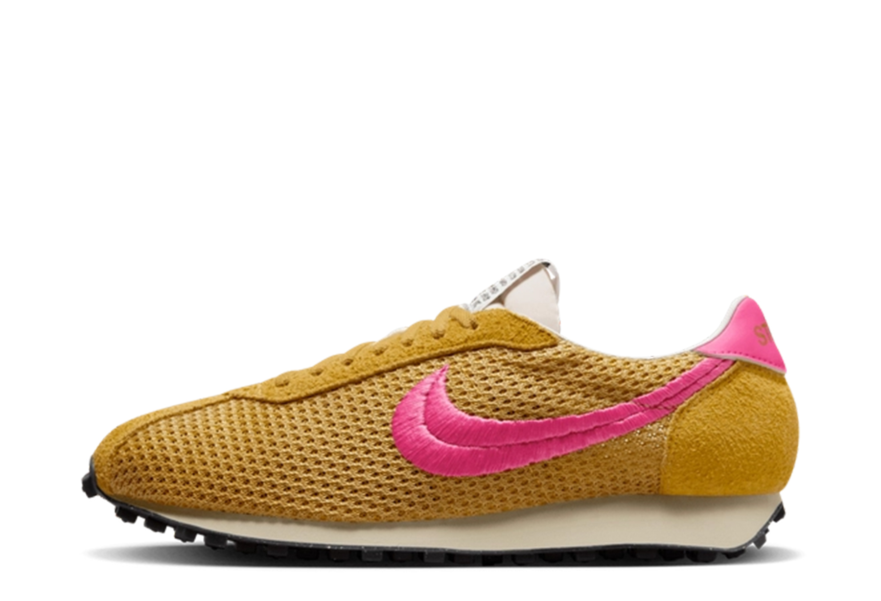 Nike x Stüssy LD-1000 'Sanded Gold' (2024) Sanded Gold/Laser Fuchsia sneaker – authenticated on KLEKT