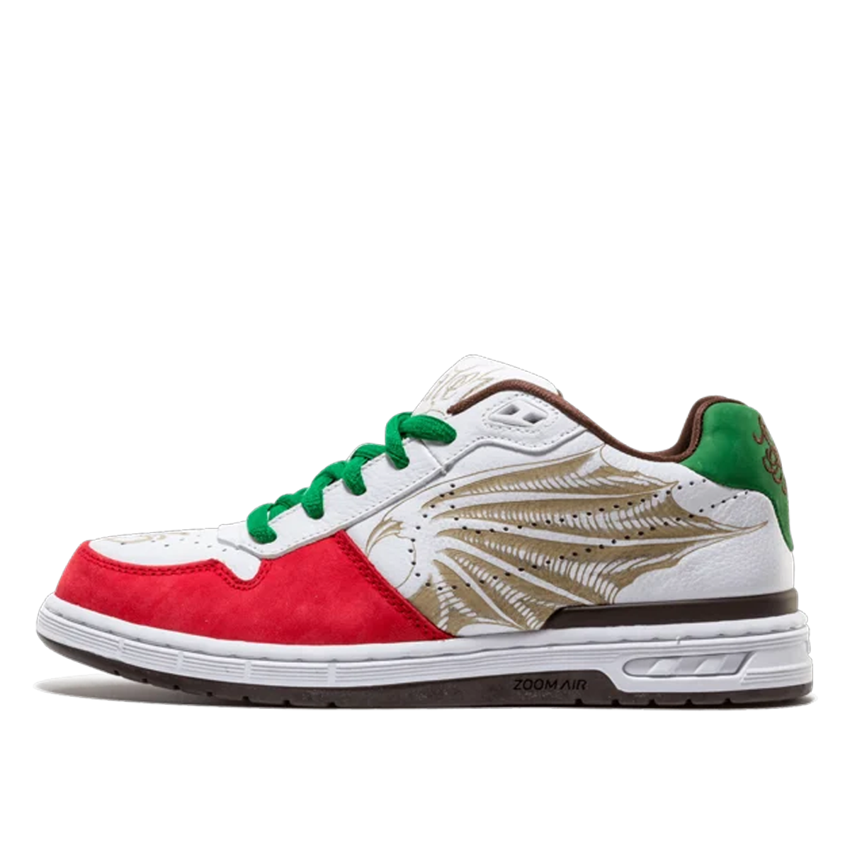 Nike Paul Rodriguez Zoom Air Elite White/Sport Red WHITE/SPORT RED sneaker – authenticated on KLEKT