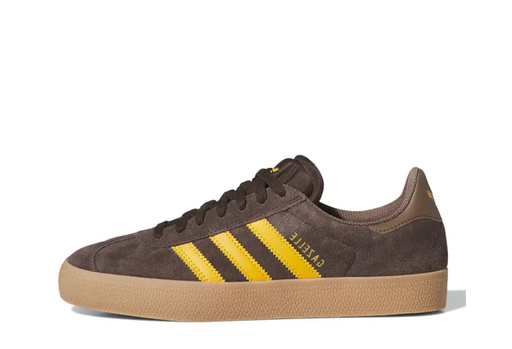 Adidas Gazelle ADV 'Dark Brown Preloved Yellow' (2025)
