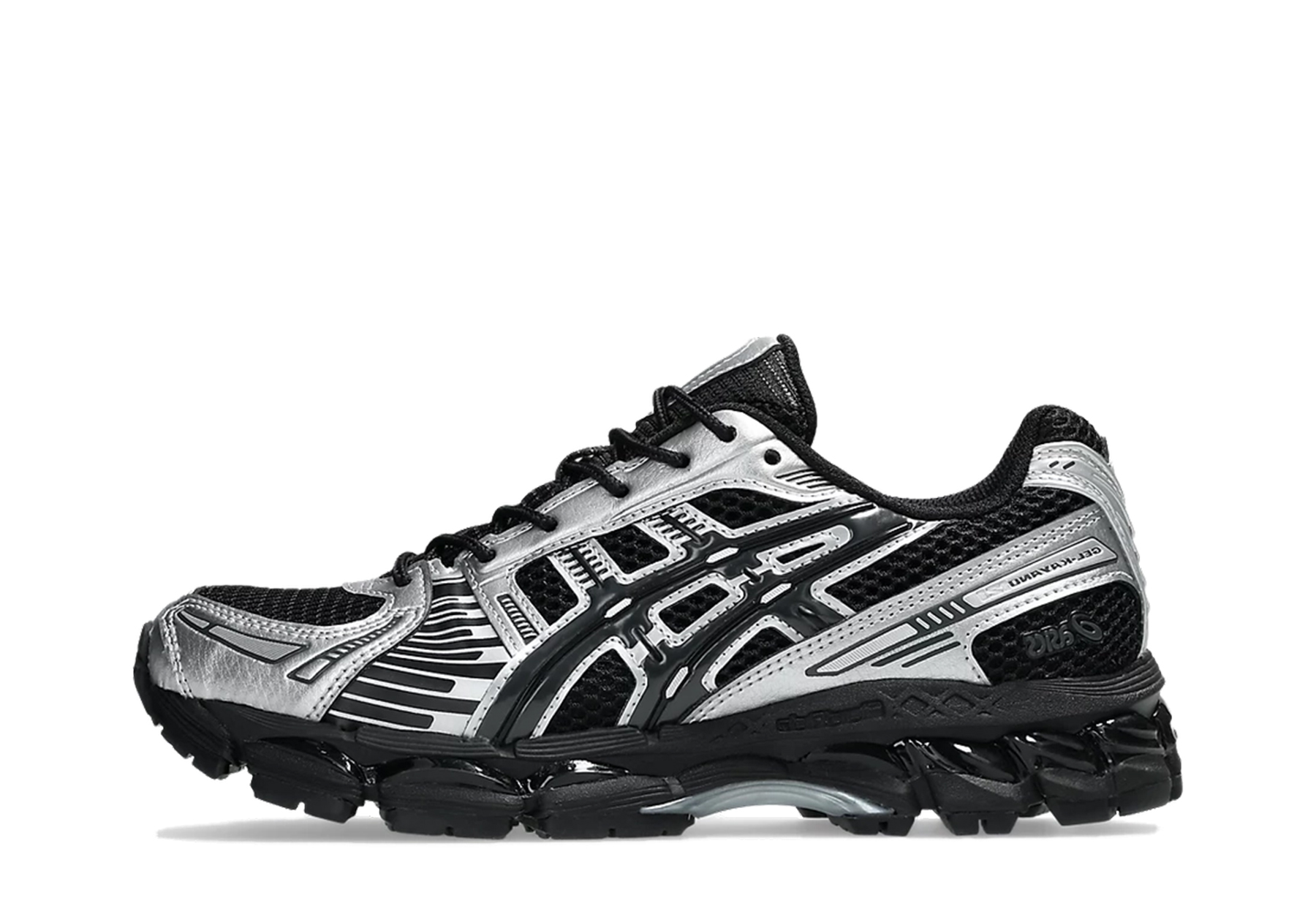 Asics GEL-KAYANO 12.1 'Black & Silver' (2025) Black/Metallic Silver sneaker – authenticated on KLEKT