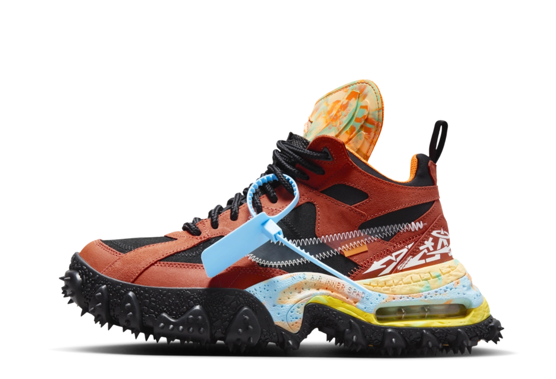 Nike x Off-White Air Terra Forma 'Mantra Orange' (2023) Mantra Orange/Black sneaker – authenticated on KLEKT