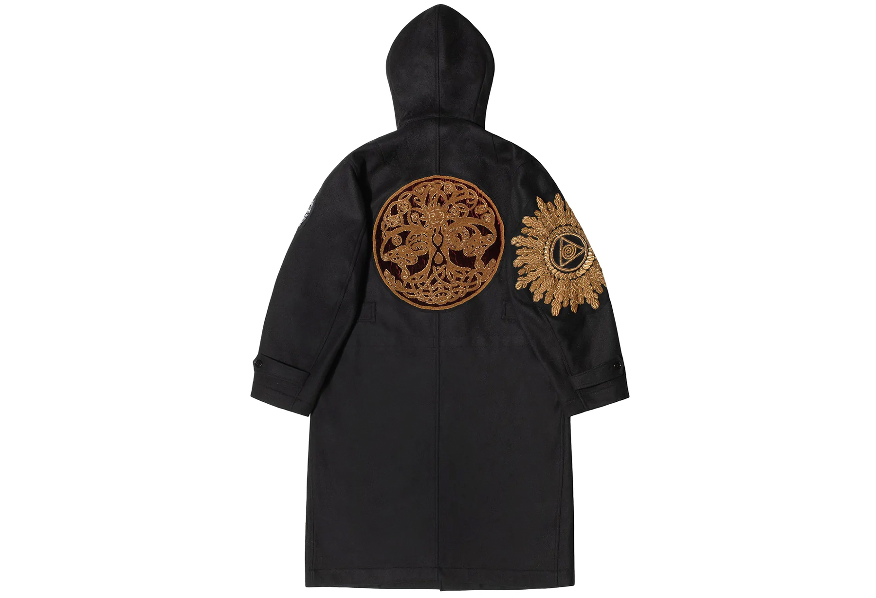Stussy x Dries Van Noten Wool-Blend Military Parka Black (FW22) BLACK sneaker – authenticated on KLEKT