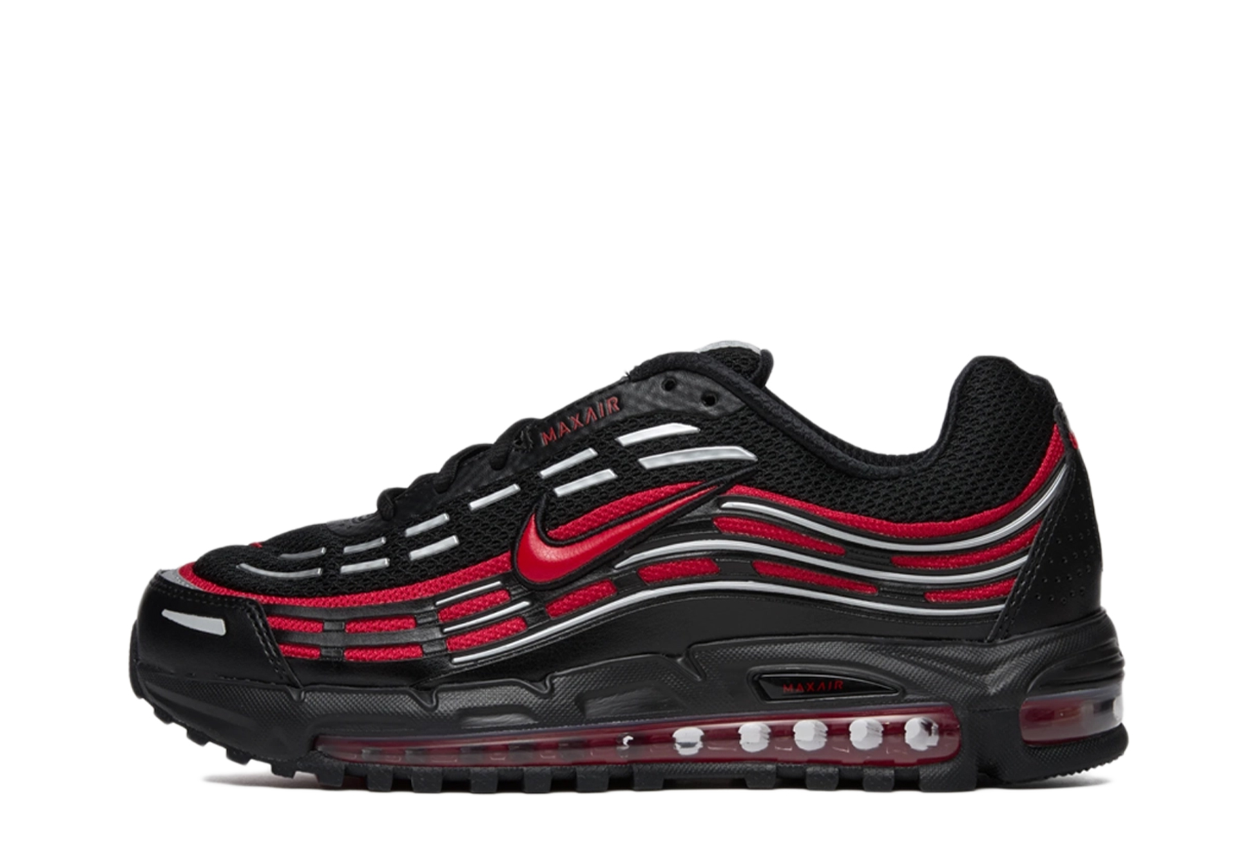 Nike Air Max TL 2.5 'Black & University Red' (2025) Black/University Red sneaker – authenticated on KLEKT
