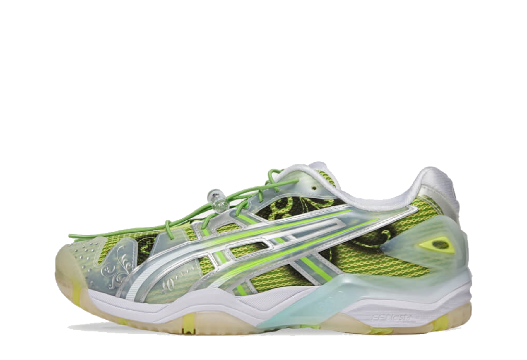 Asics GEL-RESOLUTION 5 (2026) Parrot Green / Pure Silver sneaker – authenticated on KLEKT