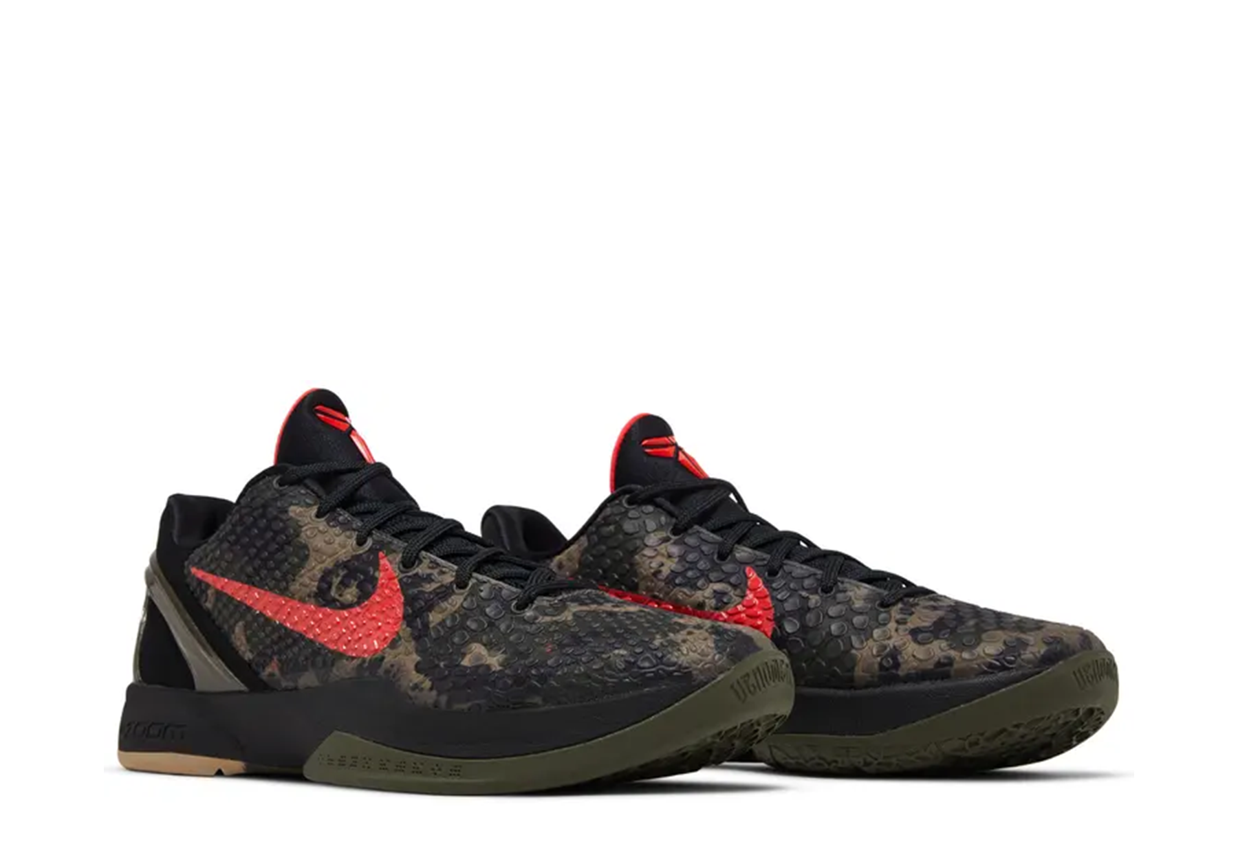 Nike Kobe 6 Protro 'Italian Camo' Black/Crimson Bog-Khaki sneaker – authenticated on KLEKT