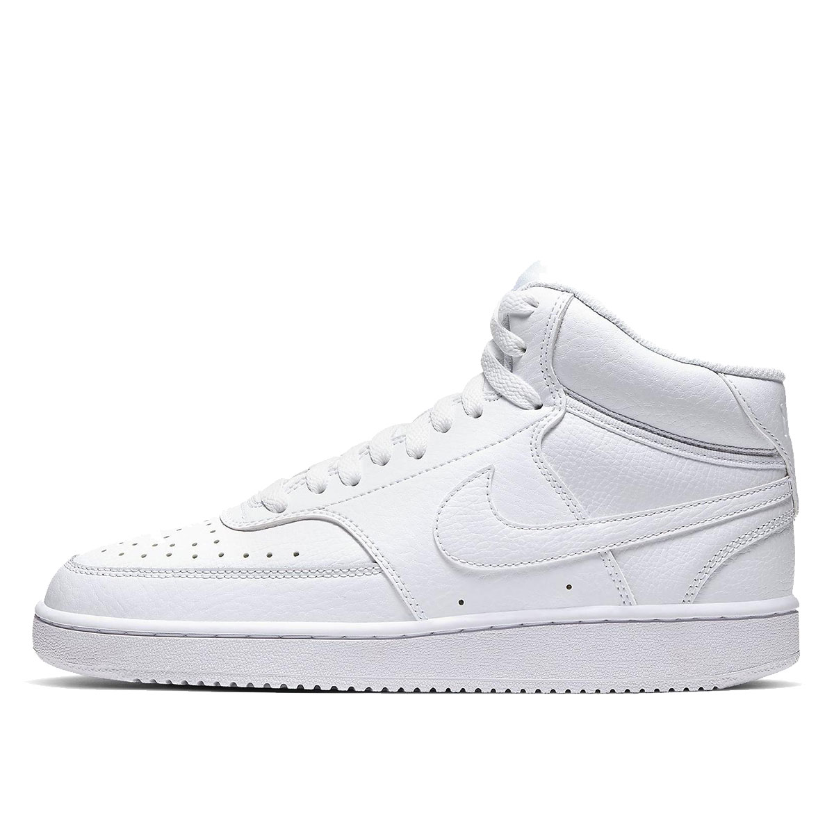 Nike Court Vision Mid WMNS 'Triple White' sneaker – authenticated on KLEKT