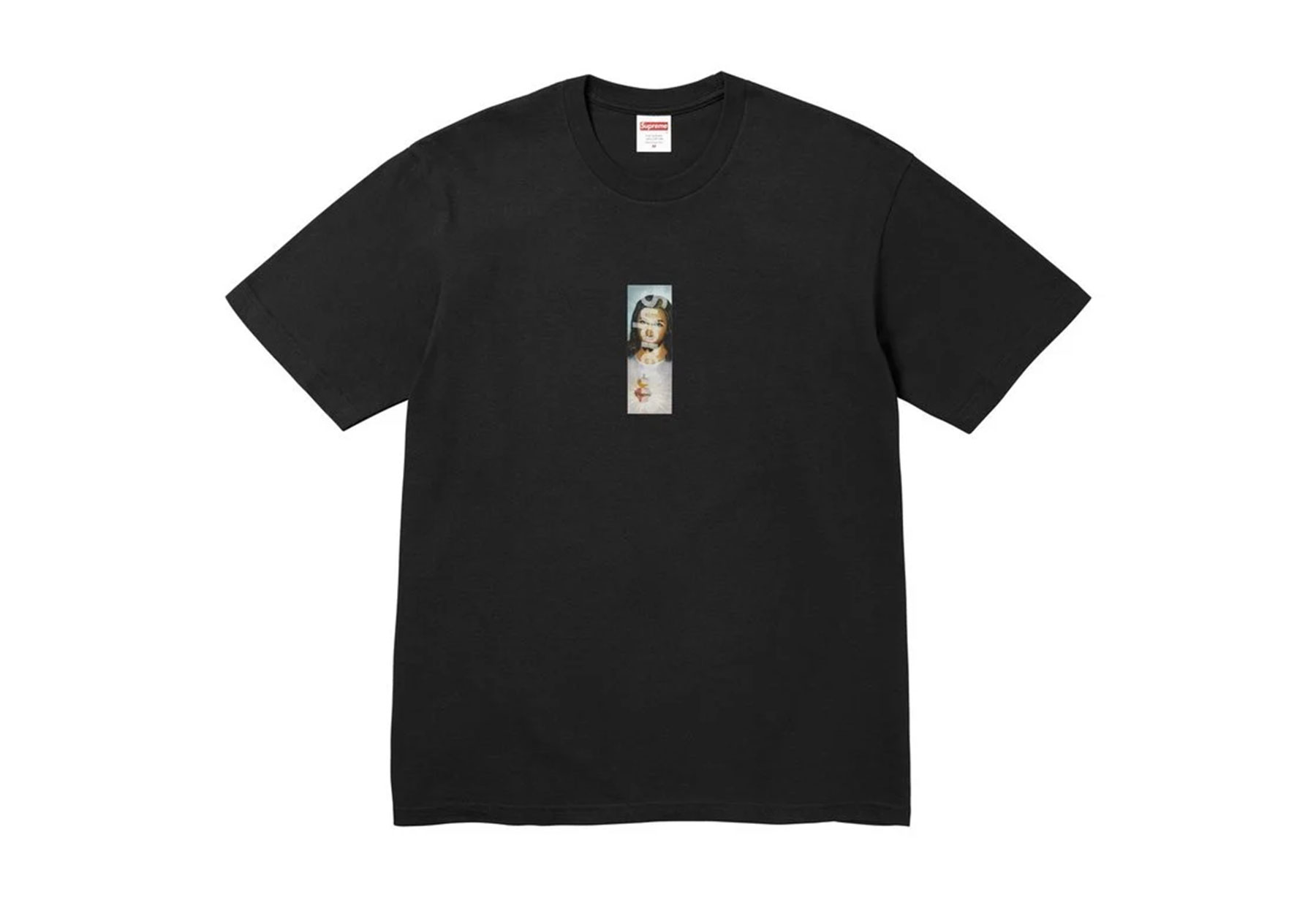 Supreme Prayer Card Box Logo Tee 'Black' (FW26) BLACK sneaker – authenticated on KLEKT