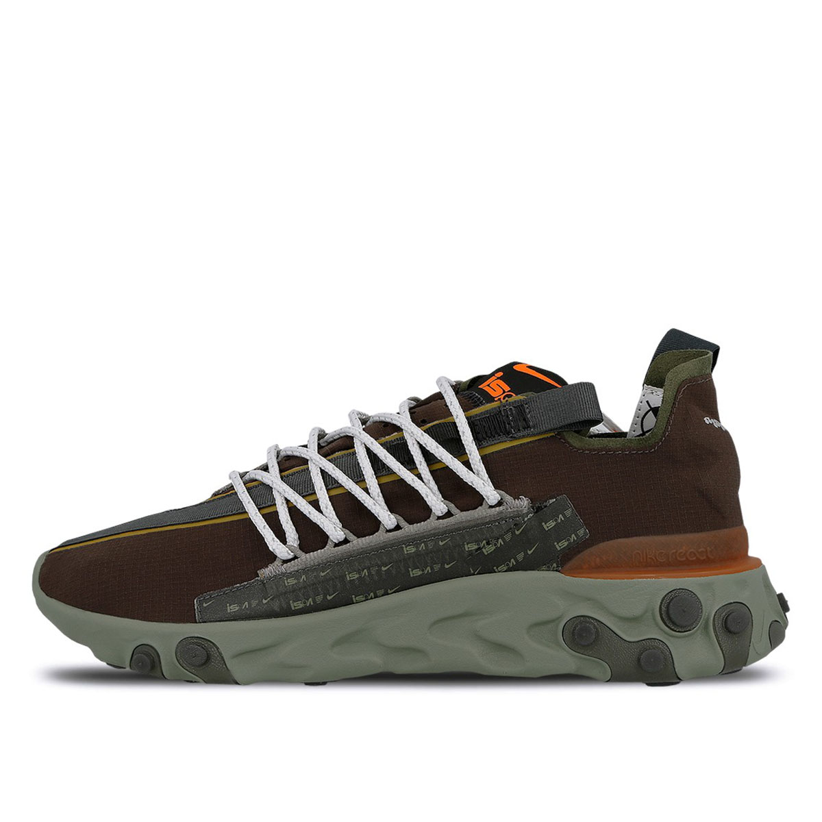 Nike React WR ISPA Dark Stucco sneaker – authenticated on KLEKT
